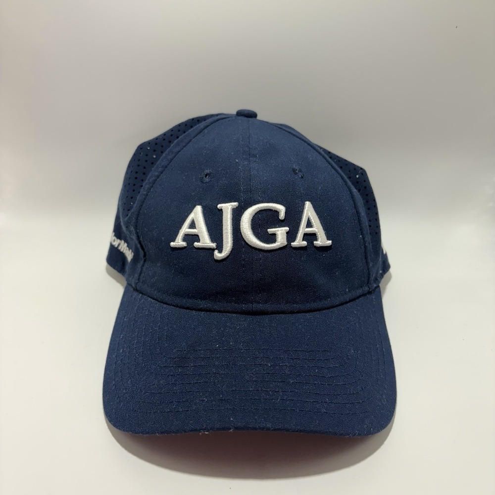 AJGA TaylorMade New Era Golf Hat Navy Blue Adjustable Performance Cap 9TWENTY